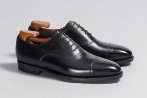 Astor Chukka Black Calf (Rubber Sole)