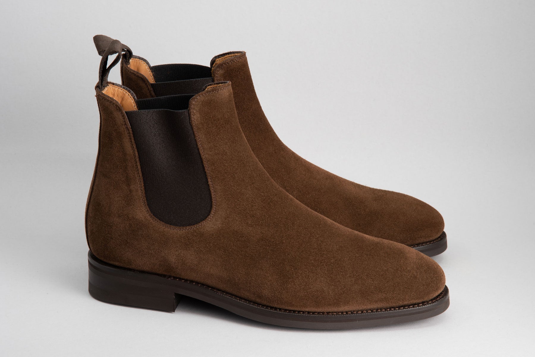 Grady Vintage Brown Suede