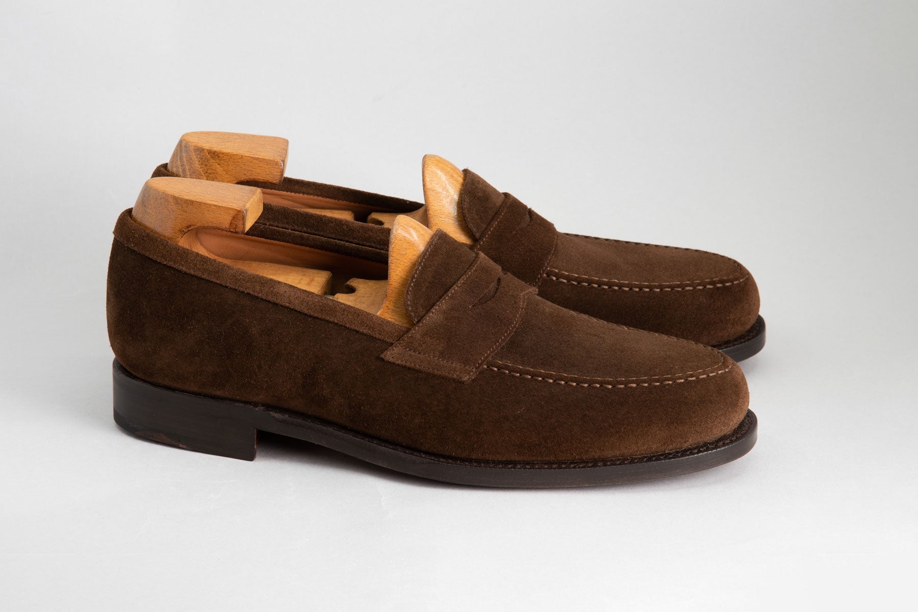 Xavier Brown Suede