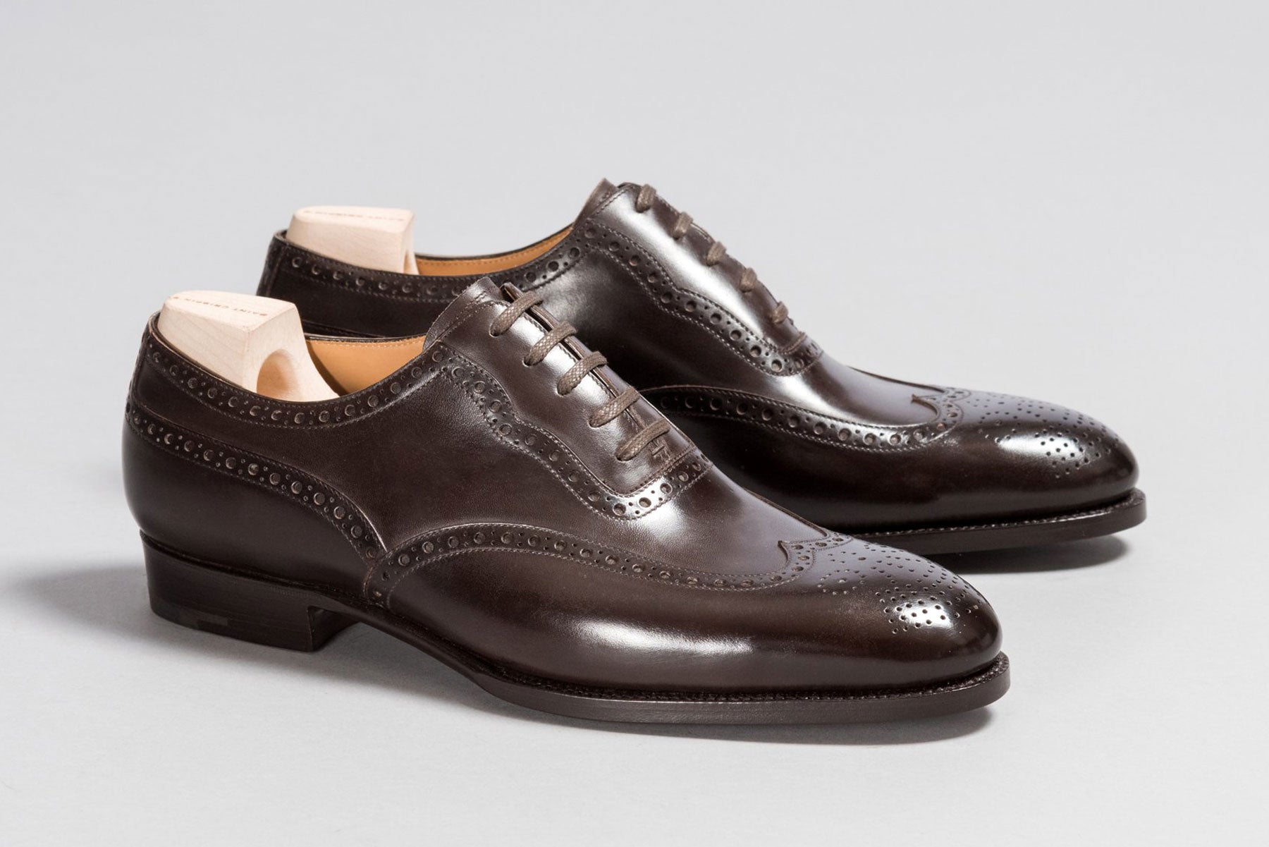 Iconic Wingtip Espresso Calf