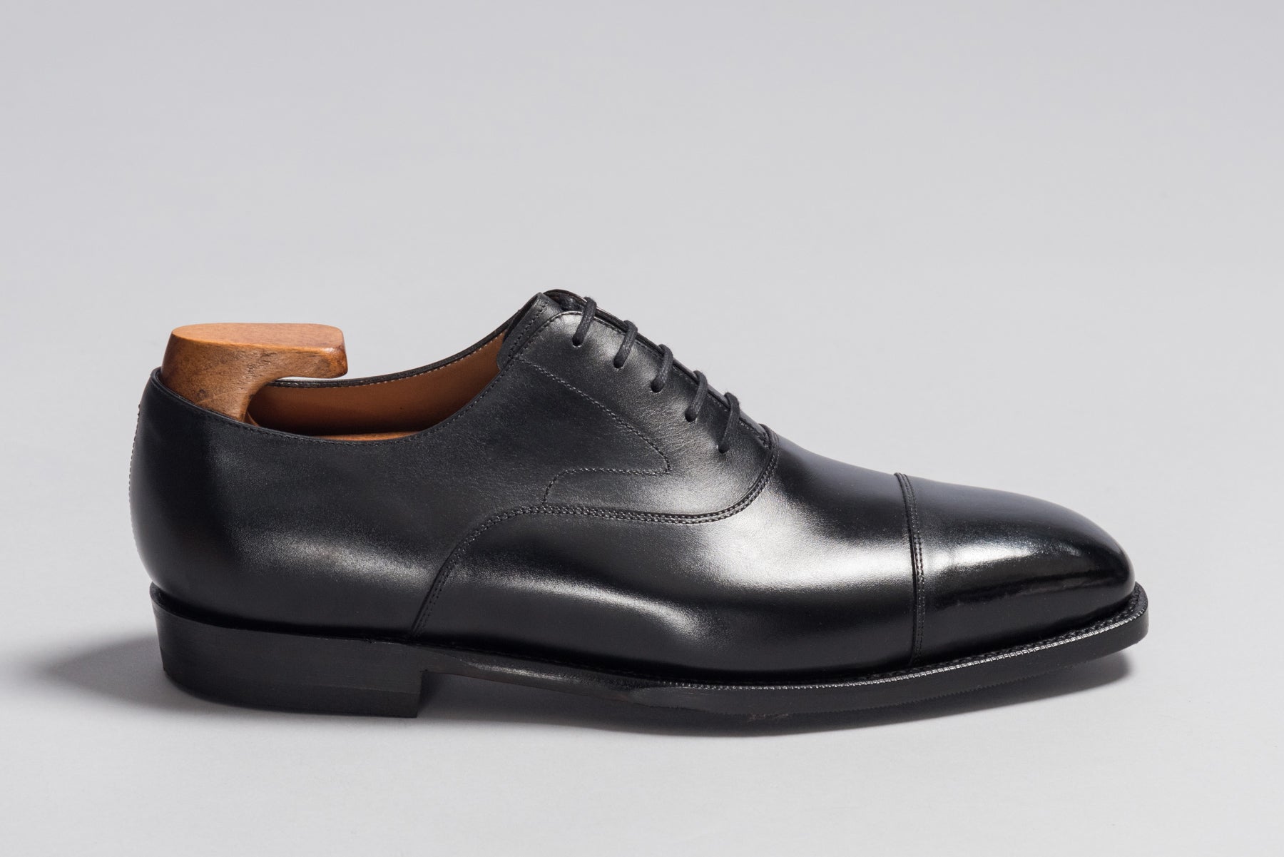 Astor Chukka Black Calf (Rubber Sole)